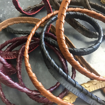Leather Laced Piping Cord